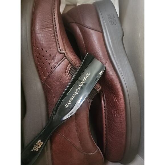 SAS MEN'S SIDE GORE COMFY SLIP-ON SHOE San Antonio Shoes Size 12N New Excellent - Picture 6 of 7